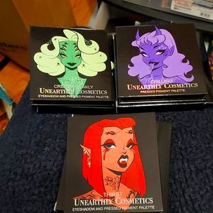 3 unearthly cosmetics quads